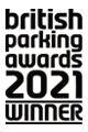 British Parking Awards winner 2021 badge logo